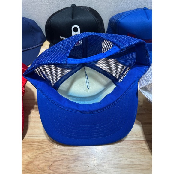 Vintage Trucker Hat Baseball Cap Lot of 8 One Size Fits Most NWOT - Picture 8 of 17